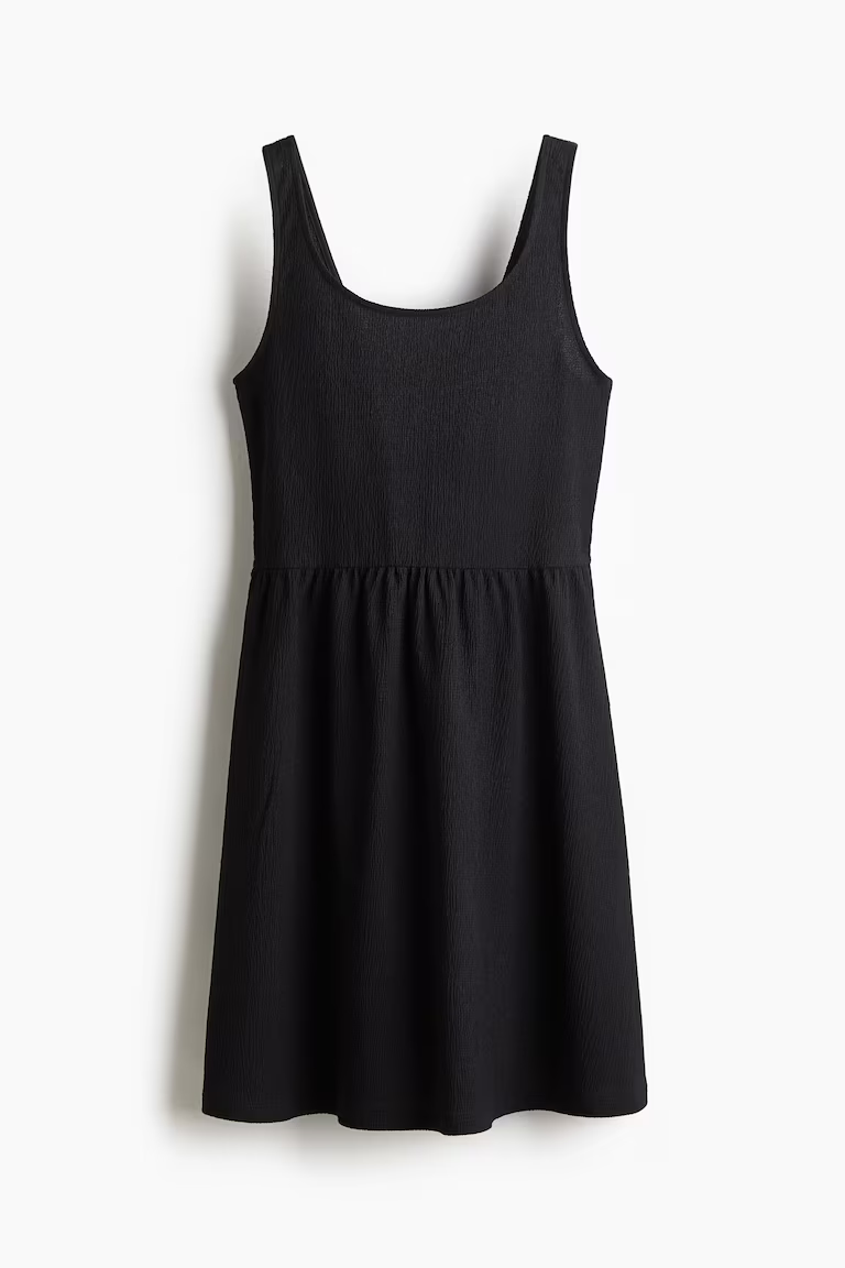 Ruched Knit Dress