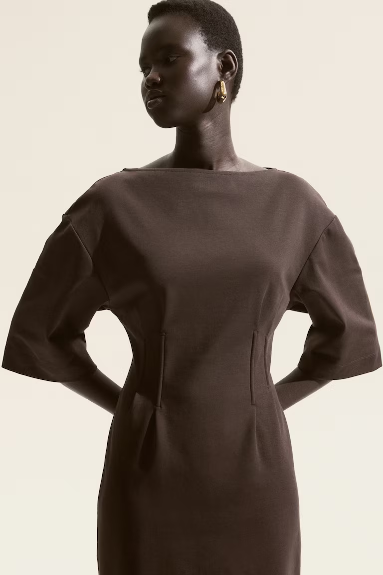 Waist-Defined T-Shirt Dress